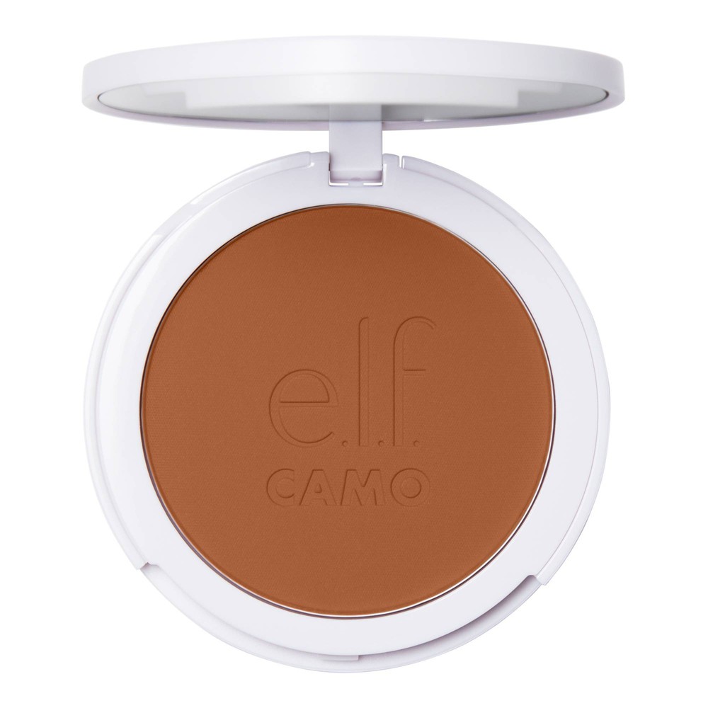 Photos - Other Cosmetics ELF e.l.f. Camo Powder Foundation - Deep 500 W - 0.28oz 