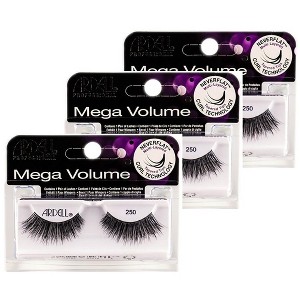 Ardell Professional Mega Volume Lashes - 250 - (Pack of 3) - 1 of 3