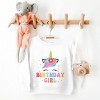 The Juniper Shop Birthday Girl Unicorn Toddler Sweatshirt - 3 of 4