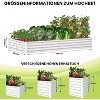coucheta 6x3x1FT Planter Raised Beds , Upgraded-Quality Raised Bed with Open Base and Safe Edge, Outdoor Planter for Flowers and Plants - 2 of 4