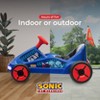 Sonic Go Kart Ride On with Light - Dark Blue - 4 of 4