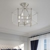 Livex Lighting Livingston 4 - Light Pendant in  Brushed Nickel - 3 of 4