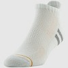 Goldtoe Signature Collection Men's Modern Essential No Show Socks 6pk - Black/White/Gray 6-12.5 - 3 of 4