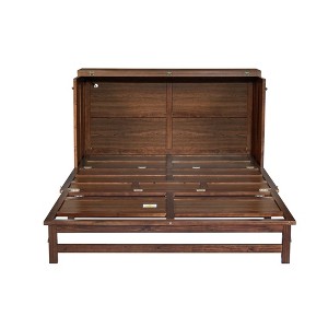 YOOCOZZ Full Size Murphy Bed with Storage Drawer and Charging Station - 1 of 4