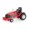 ERTL 1/64 Case IH "Red Menace" Pulling Tractor with Pickup Truck & Trailer, 47569 - 3 of 4