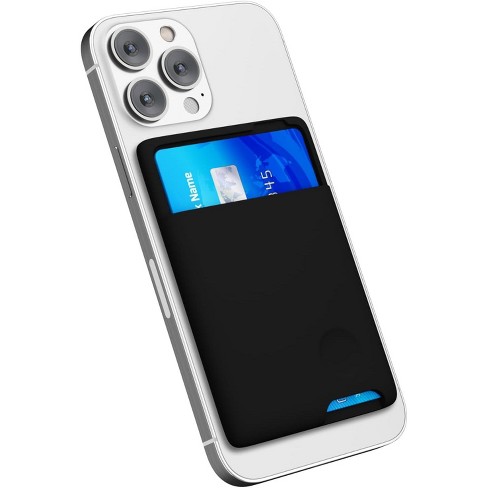 Entronix Silicone Card Holder For Apple samsung all Phones Sticky Wallet Pocket Back Cover Target