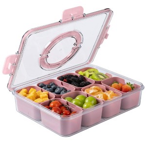 COOK WITH COLOR Snackle Box for Kids Lunch Box and Snack Container - 1 of 4