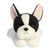 Aurora Medium French Bulldog Pup Flopsie Adorable Stuffed Animal White 12" - 2 of 4