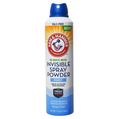 Arm & Hammer Invisible Spray Foot Powder - 7oz : Target