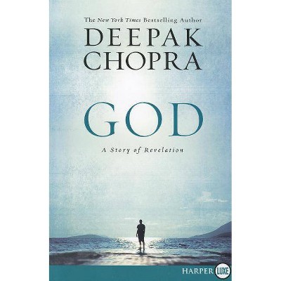 God LP - Large Print by  Deepak Chopra (Paperback)