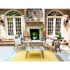 Wood Tray with 9 Glass Votive Holders - Storied Home - 3 of 3
