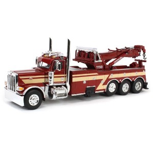 1/64 Red & Tan Peterbilt 389 Day Cab w/ Century 1150 Rotator Wrecker DCP 60-1960 - 1 of 4