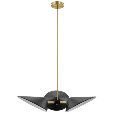 Journey 30.5" Black Metal LED Pendant Light