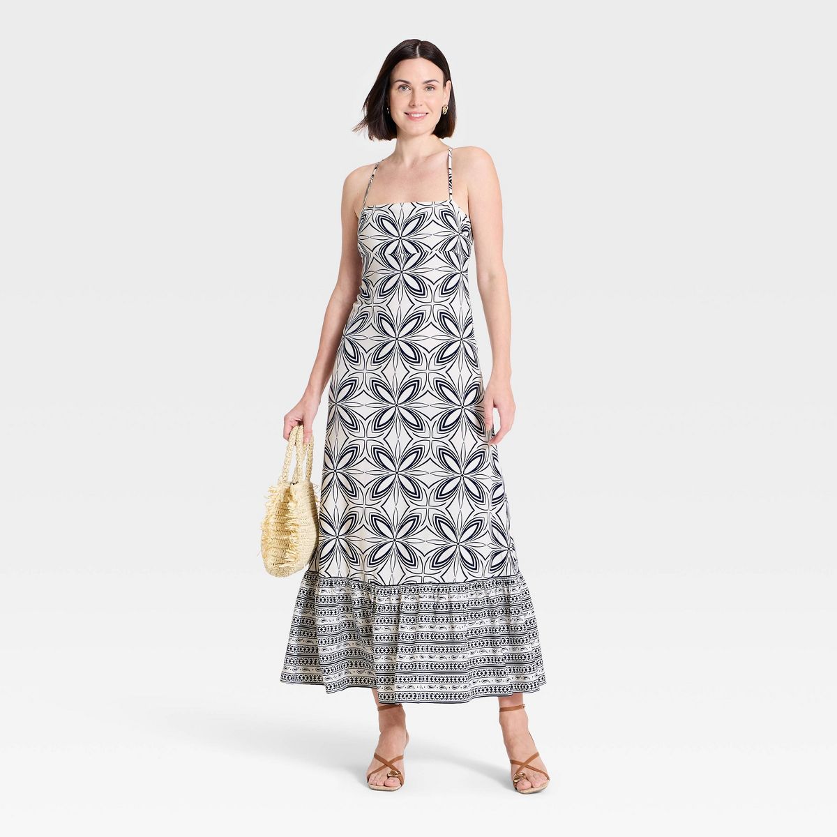 Women's Open-Back Maxi Dress - A New Day™ - thumbnail 6