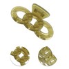Unique Bargains Women's Classic Transparent Plastic Hairpin 3.54"x1.89"x1.61" 1 Pc - 3 of 3