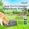Dakota 283 Dash 5-Gallon Weatherproof Dog & Pet Water Dispenser System for Home & Outdoor Use w/Built-In Rubber Plug, Dark Granite - 3 of 4