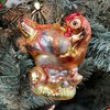 Chicken and Baby Chicks Glass Ornament| OrnamentallyYou - 3 of 4