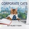 TF Publishing 13.5"x14.5" 2026 Corporate Cats Wall Calendar - 2 of 4