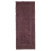 Cotton Bath Mat- Plush 100 Percent Cotton 24x60 Long Bathroom Runner- Reversible, Soft, Absorbent, Rug by Hastings Home (Chocolate) - 3 of 4