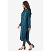 Roaman's Women's Plus Size Sequin Duster - 4 of 4