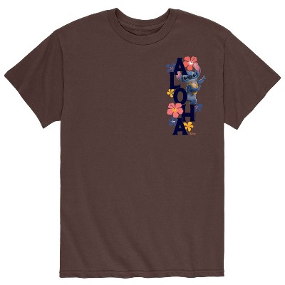 Men's - Lilo and Stitch - Aloha Stitch Short Sleeve Graphic T-Shirt