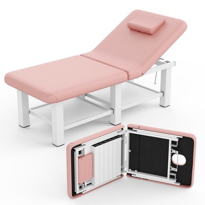 Dolonm 75" Professional Massage Table,Folding Metal Frame, 660LBS Capacity, Skin-Friendly PU Leather