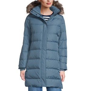 Lands' End Women's Max 600 Down Puffer Coat - 1 of 4