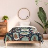Heather Dutton Gingerbread Village Blue Comforter + Pillow Sham(s) - Deny Designs - 3 of 3