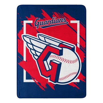 MLB Cleveland Guardians Micro Fleece Throw Blanket