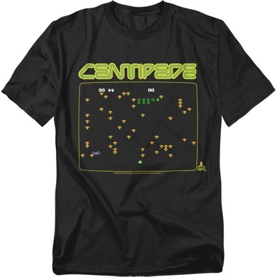 Atari Centipede Green Licensed Adult Unisex T-Shirt