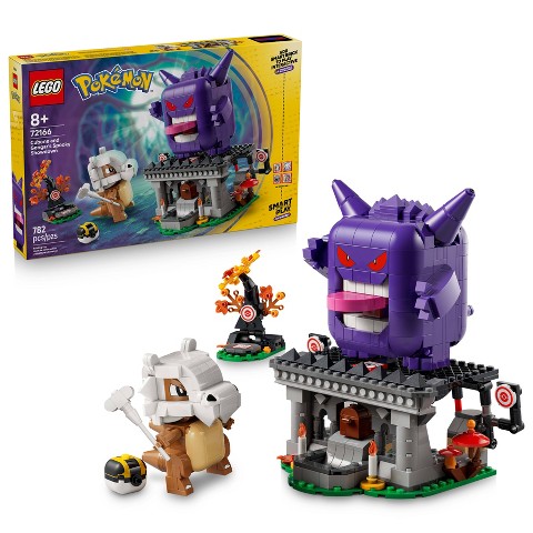 Детские конструкторы LEGO Pokémon SMART Play: Cubone and Gengar’s Spooky Showdown 72166