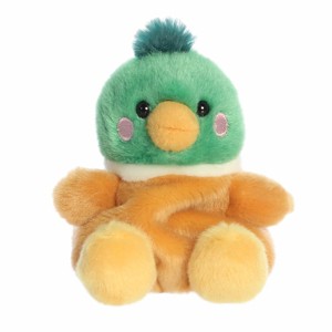 Aurora Mini Puddles Mallard Duck Palm Pals Adorable Stuffed Animal Multicolor 5" - 1 of 4