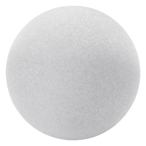 FloraCraft CraftFoM Ball, 3 Inches, White, Pack of 12 - 1 of 4