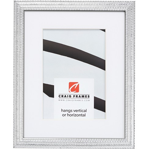 Farnsworth Silver 5x7 Inch Picture Frame Matted To 4x6 : Target