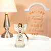 Pavilion Gift Company - Niece - 4.5" Angel Holding Flower Ornament - Tree Ornaments - 3 of 4