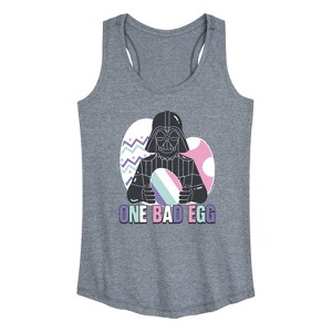 Women's - Star Wars - One Bad Egg Vader Graphic Racerback Tank - 1 of 4