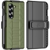 Nakedcellphone Combo for Samsung Galaxy Z Fold 6 - Special Ops Phone Case and Belt Clip Holster (Stand, Pen Slot) - 2 of 4