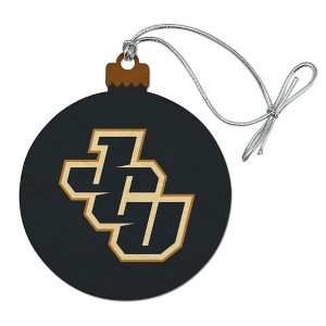 John Carroll University Primary Logo Wood Christmas Tree Holiday Ornament - 1 of 4