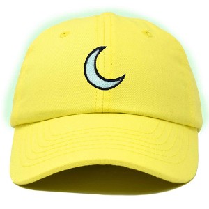 Dalix Moon Embroidered Crescent Astronomy Night Cotton Dad Hat Baseball Cap Adjustable Womens - 1 of 4
