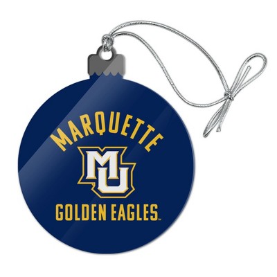 Marquette University Golden Eagles Acrylic Christmas Tree Holiday Ornament