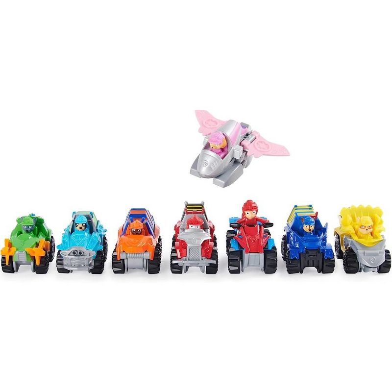PAW Patrol, True Metal Dino Rescue Gift Pack of 8 Collectible Die-Cast Vehicles, 1:55 Scale, 3 of 4