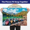 BenBen Jigsaw Puzzles 1000 Pieces for Adults Ages 12+, Natural Lake Landscape, 27.5 x 19.7 in - 2 of 4