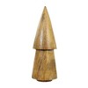 Ganz 7.5 Inch Small Mangowood Tree Smooth Wood Grain Tree Sculptures - image 3 of 3