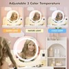 Kids Vanity Table and Chair Set, 2 in 1 Princess Makeup Vanity with Mirror & Lights - 3 of 4