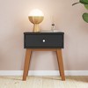 Child Craft SOHO 1 Drawer Nightstand for Nursery or Bedroom, Large Storage Drawer, Made of Sturdy Pinewood, Non-Toxic, Baby Safe Finish - 2 of 4
