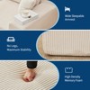 110'Modular Sectional Couches for Living Room, Boneless Sofa with Deep Seat, L Shaped Cloud Couch with Chaise,Plush Linen Fabric, No Assembly Required - 4 of 4