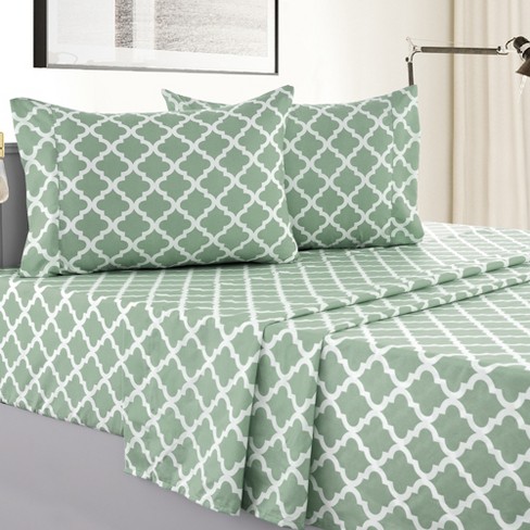Green Bed Sheets, Sheet Sets & Bedding