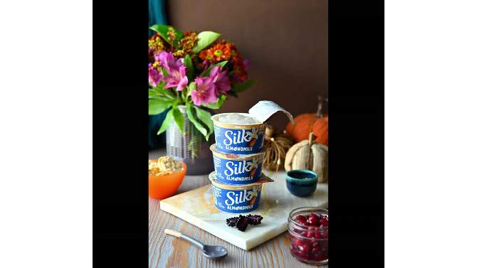 Silk Dark Chocolate Coconut Almond Milk Yogurt Alternative - 5.3oz Cup, 2 of 10, play video