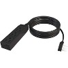 STANLEY 31132 CordMax Office Grounded Low Profile 3-Outlet Indoor Extension Cord 15 Feet Black - 3 of 4