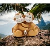 Kevins Gift Shoppe Ceramic Brown Monkey Salt And Pepper Shakers - image 3 of 3